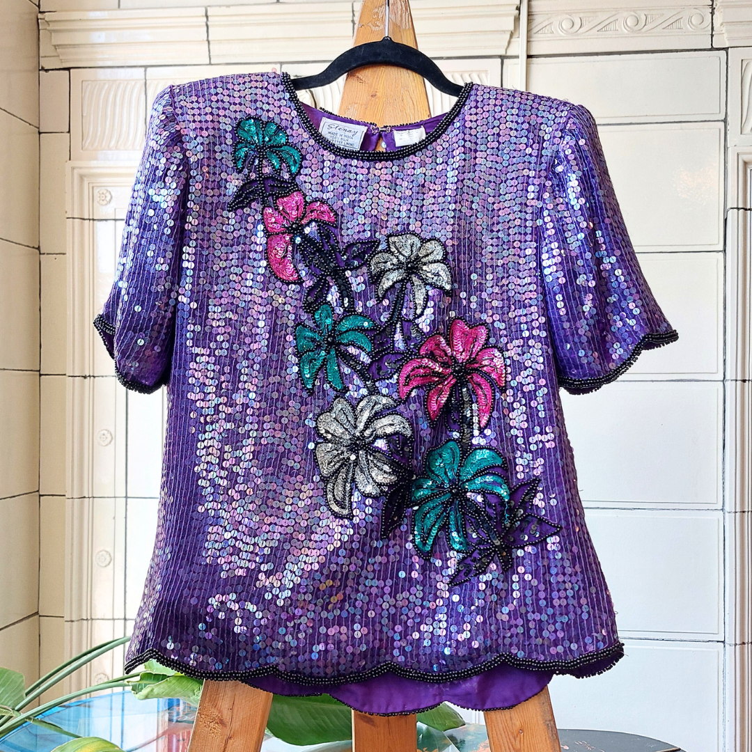 Purple Sequin