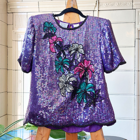Purple Sequin