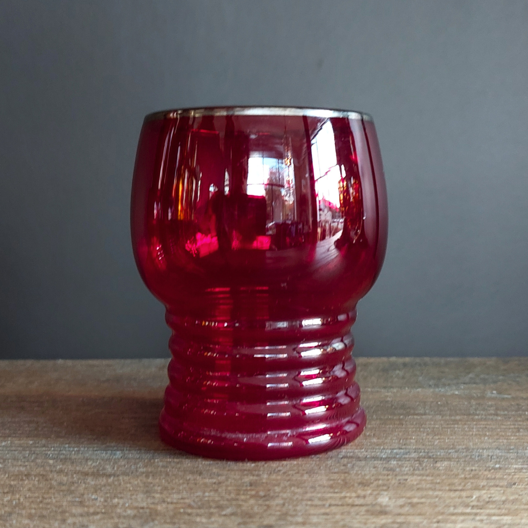 Art Nouveau Cordial Glasses