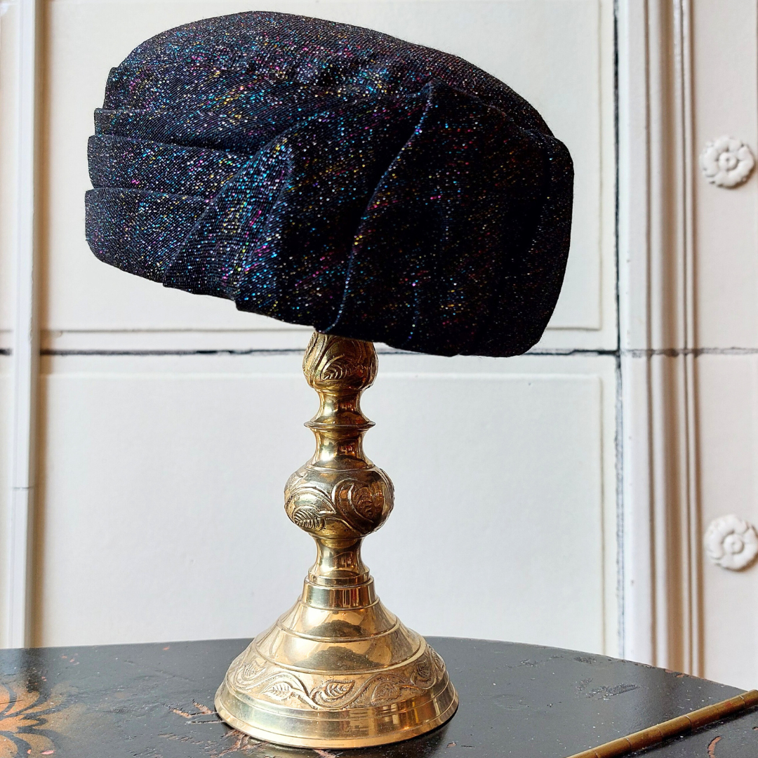 1940's Pillbox Vintage Hat
