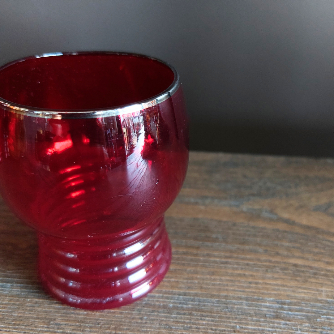 Art Nouveau Cordial Glasses