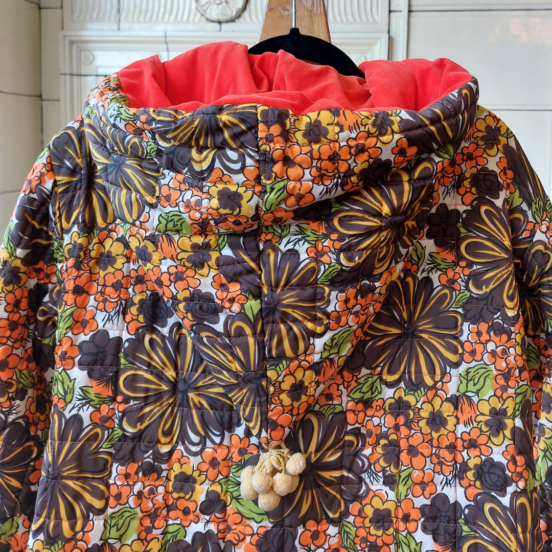 Retro Flower Print