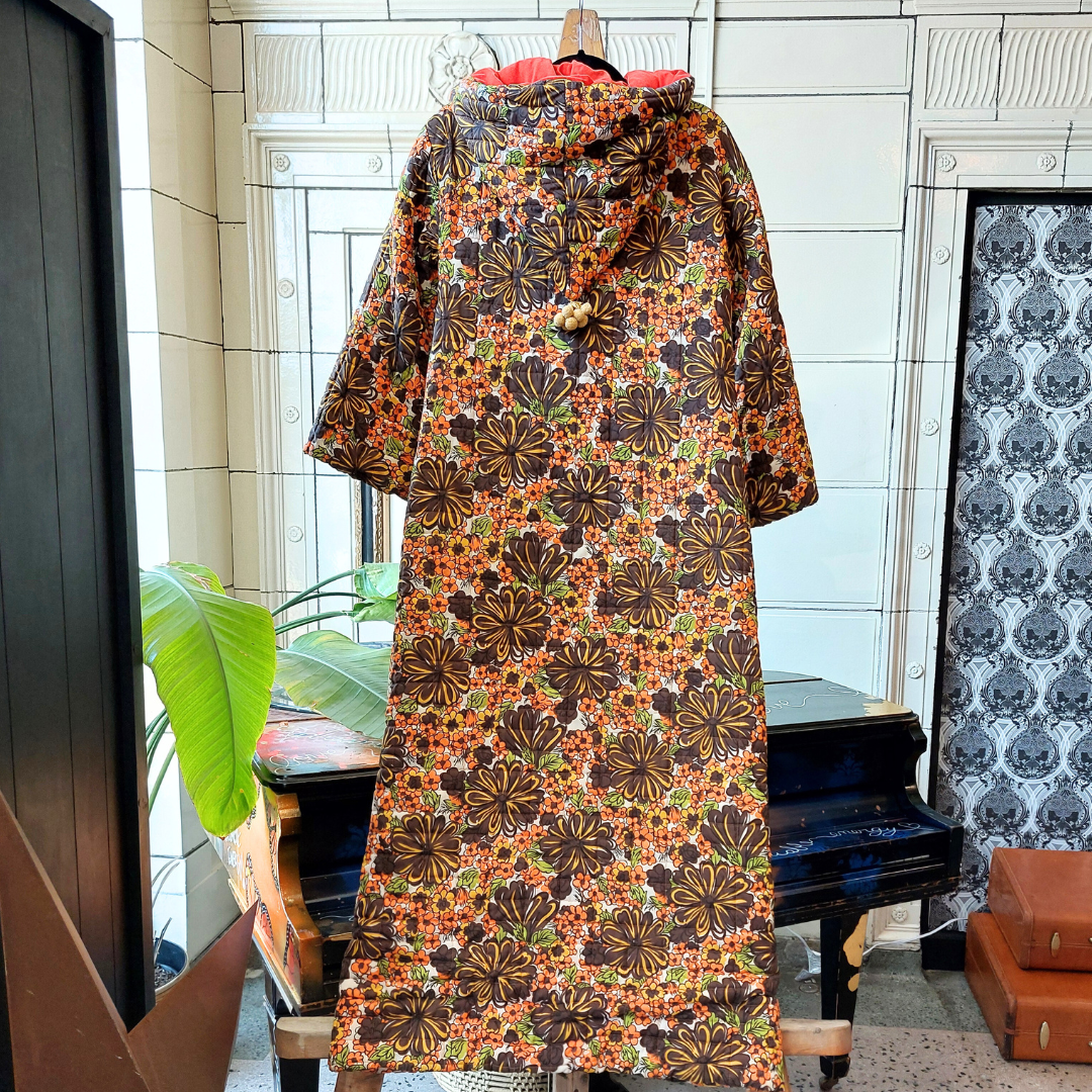 Retro Flower Print
